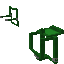 Green Chocobo Saddle