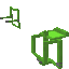 Lime Chocobo Saddle