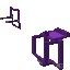Purple Chocobo Saddle