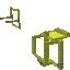 Yellow Chocobo Saddle