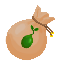 Reagan Green Seed Bag