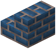 Blue Brick Stairs