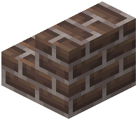 Brown Brick Stairs