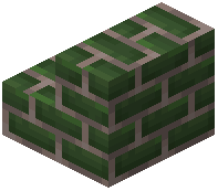 Green Brick Stairs