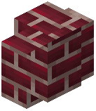 Maroon Brick Wall