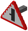 Priority Over Left and Right Sign