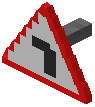 Sharp Right Turn Sign