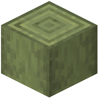 Stripped Olive Log