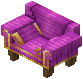 Magenta Armchair