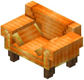 Orange Armchair