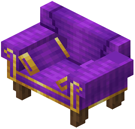 Purple Armchair