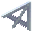 Chalcedony Bow Bracket