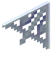 Chalcedony Bow-Scroll Bracket
