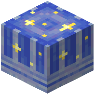 Starry Deep Chalcedony Pillar Base