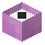 Purple Flower Shelf Candle