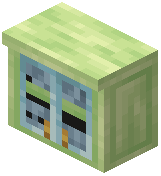 Lime Glass Cabinet
