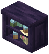 Purple Open Cabinet