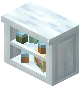 White Open Cabinet