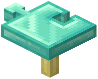 Pastel Blue Puzzle Piece Table