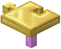 Pastel Yellow Puzzle Piece Table