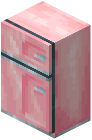 Pink Retro Fridge