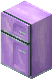 Purple Retro Fridge
