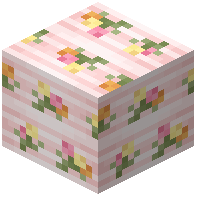 Striped Floral Wallpaper