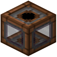 Brown Copper Tinted Glass Encased Shaft