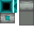 Cyan Electric Pump