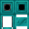 Cyan Hose Pulley