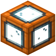 Orange Copper Glass Casing
