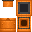 Orange Portable Fluid Interface
