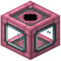 Pink Copper Glass Encased Shaft