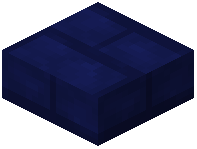 Blue Asteroid Brick Slab