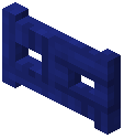 Blue Bamboo Mosaic Fence Gate
