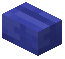 Blue Wooden Button