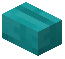 Cyan Wooden Button