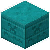 Cyan Chiseled Sandstone