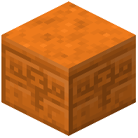 Orange Chiseled Sandstone