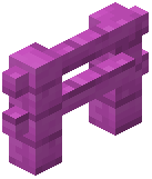 Magenta Wooden Fence