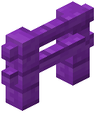Purple Wooden Fence