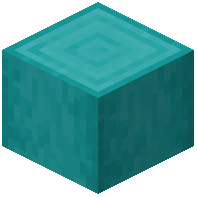 Cyan Stripped Log