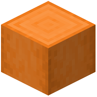 Orange Stripped Log