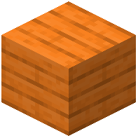 Orange Wooden Planks