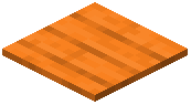 Orange Wooden Pressure Plate