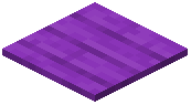 Purple Wooden Pressure Plate