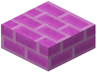 Magenta Brick Slab