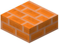 Orange Brick Slab