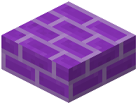 Purple Brick Slab