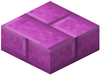 Magenta Stone Brick Slab